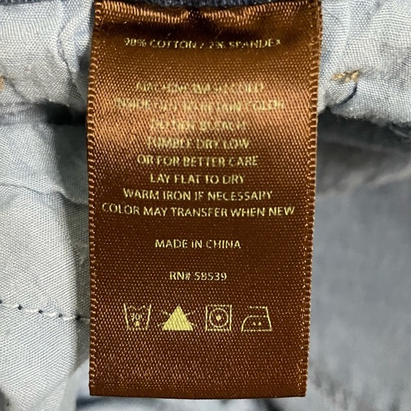 Kut From The Kloth Distressed Straight Jeans Raw Hem Size 10 - Picture 12 of 12